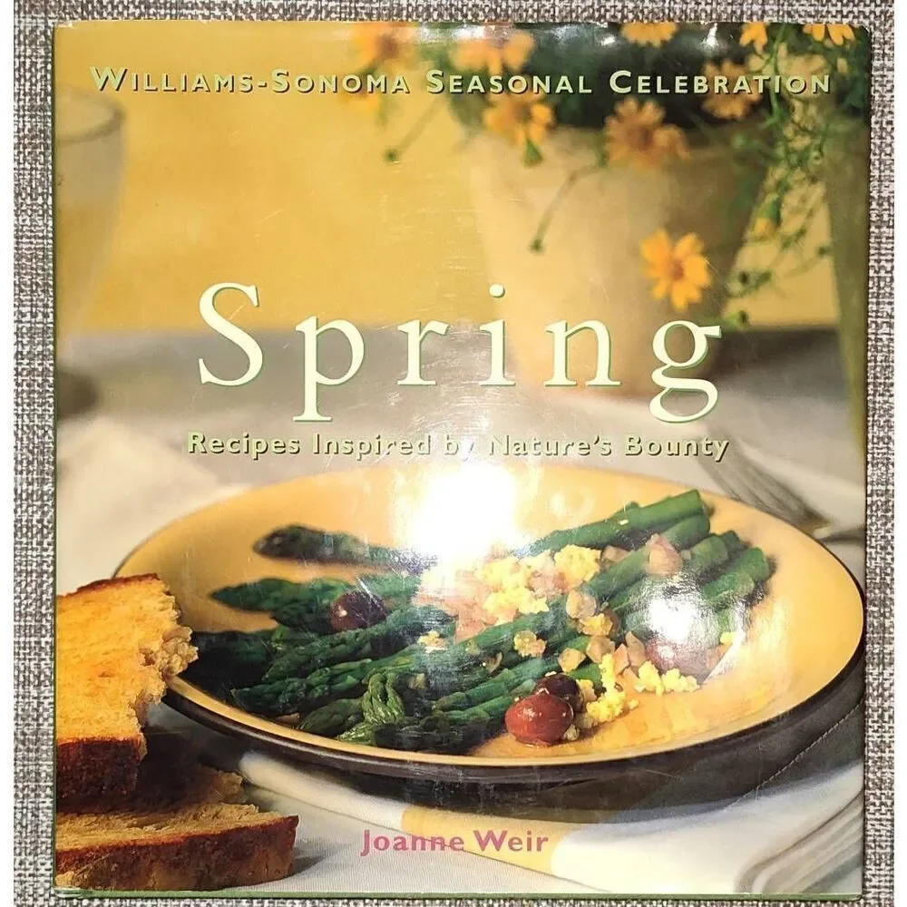 Lot of 3 RECIPES INSPIRED BY NATURE'S BOUNTY Williams Sonoma 1997